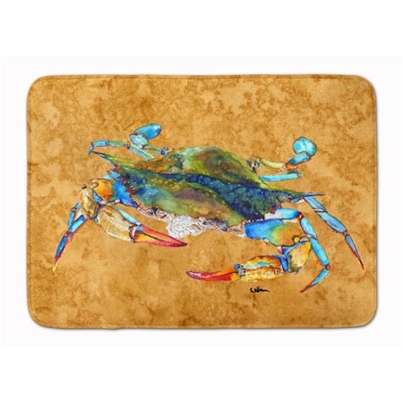 Carolines Treasures Carolines Treasures 8655-RUG Crab Machine Washable Memory Foam Mat 8655-RUG
